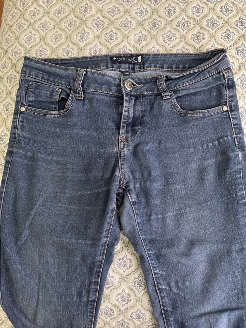 Love Culture Women's Indigo Skinny Jeans